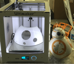 bb8 dome on ultimakerstar_wars_3d_printing